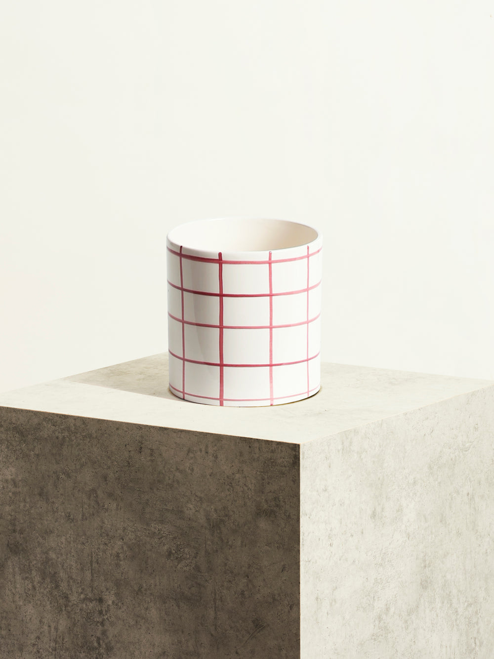 Céramique quadrillée - Sorbet Cassis