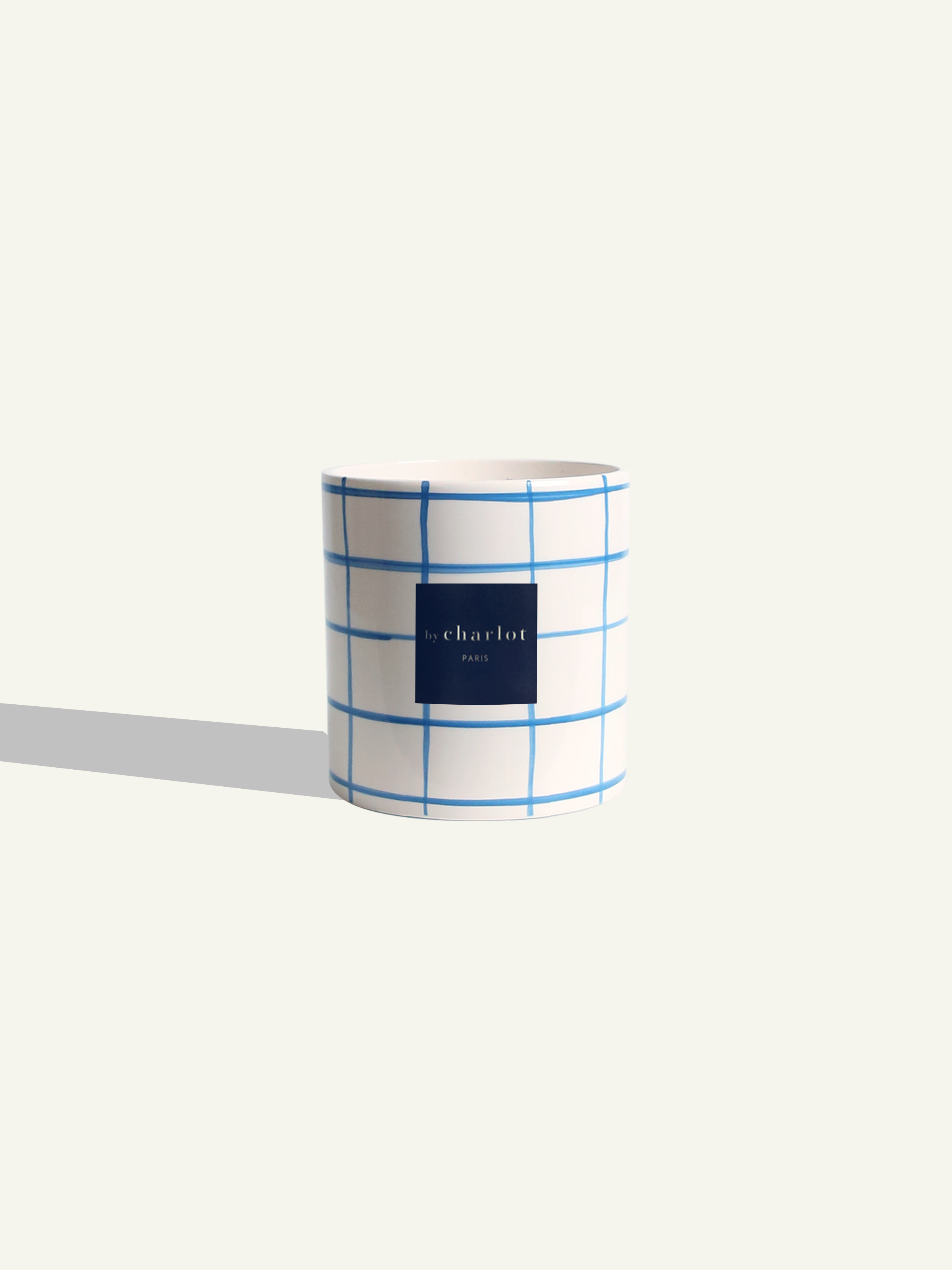 Gridded ceramic - Cyclades Blue