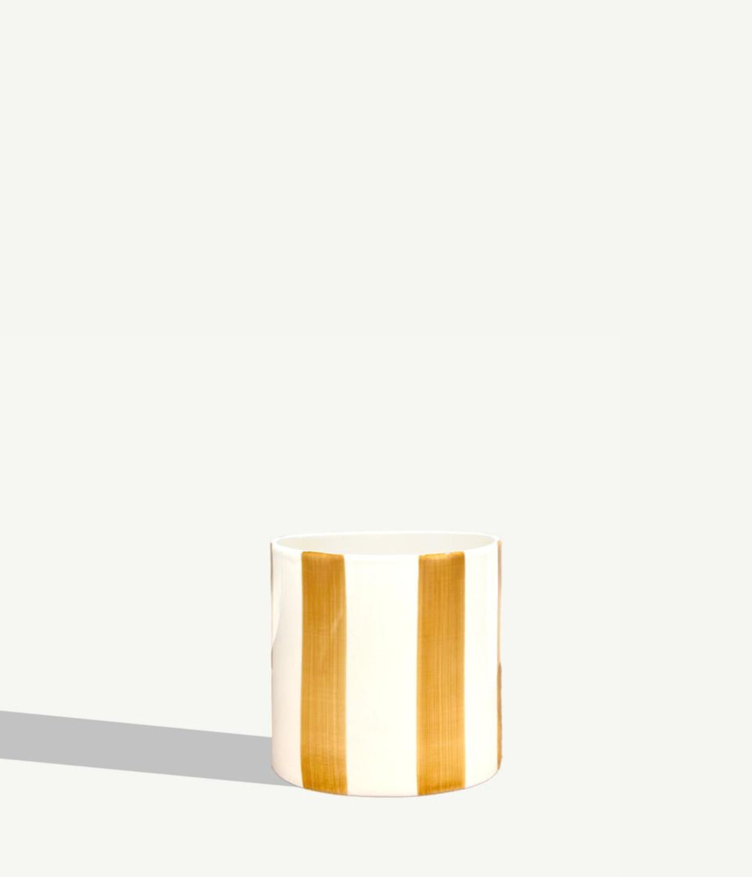 Striped ceramic - Amber