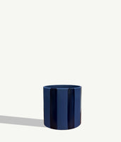 Céramique rayée - Bleu Marine