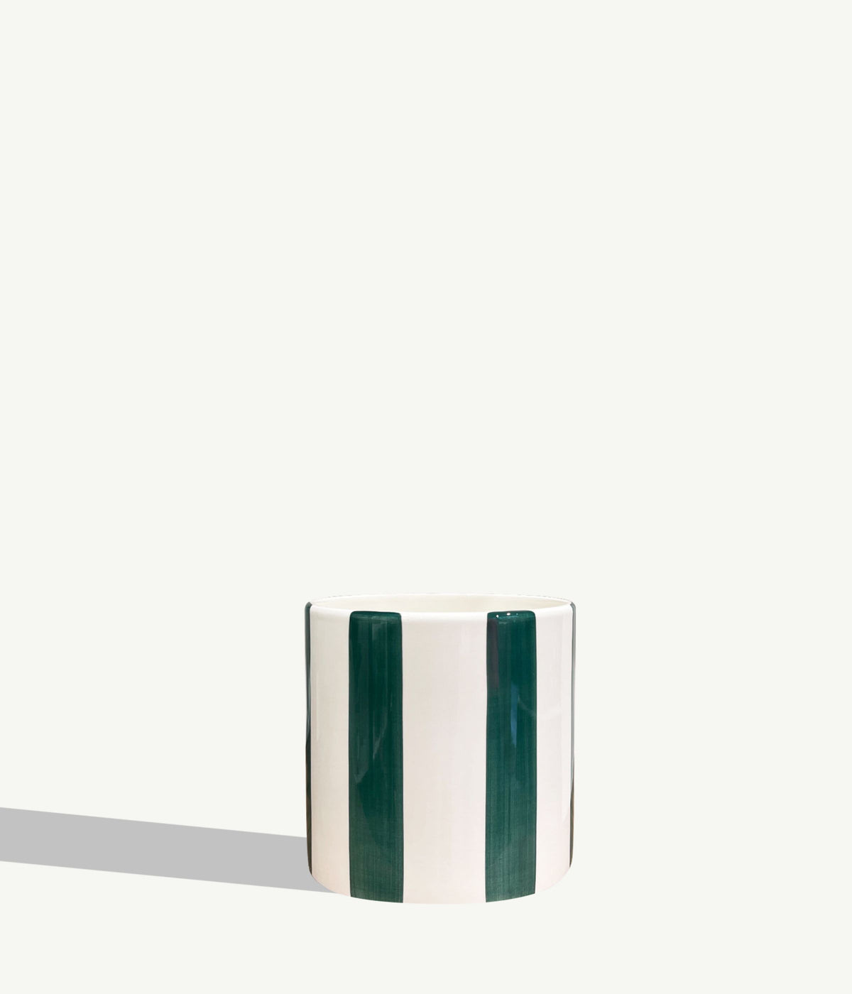 Striped ceramic - Forest Green