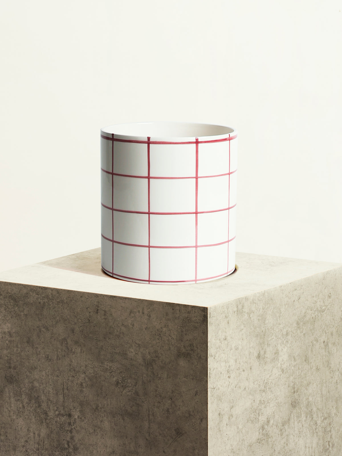 Gridded ceramic - Blackcurrant Sorbet