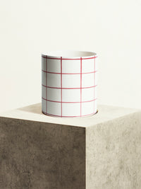 Céramique quadrillée - Sorbet Cassis