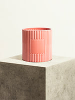 Céramique cannelée - Rose Sorbet