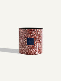Metal pot - Jasper red