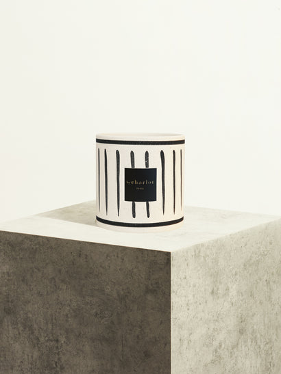 Pot en céramique INI - Noir - 14 cm