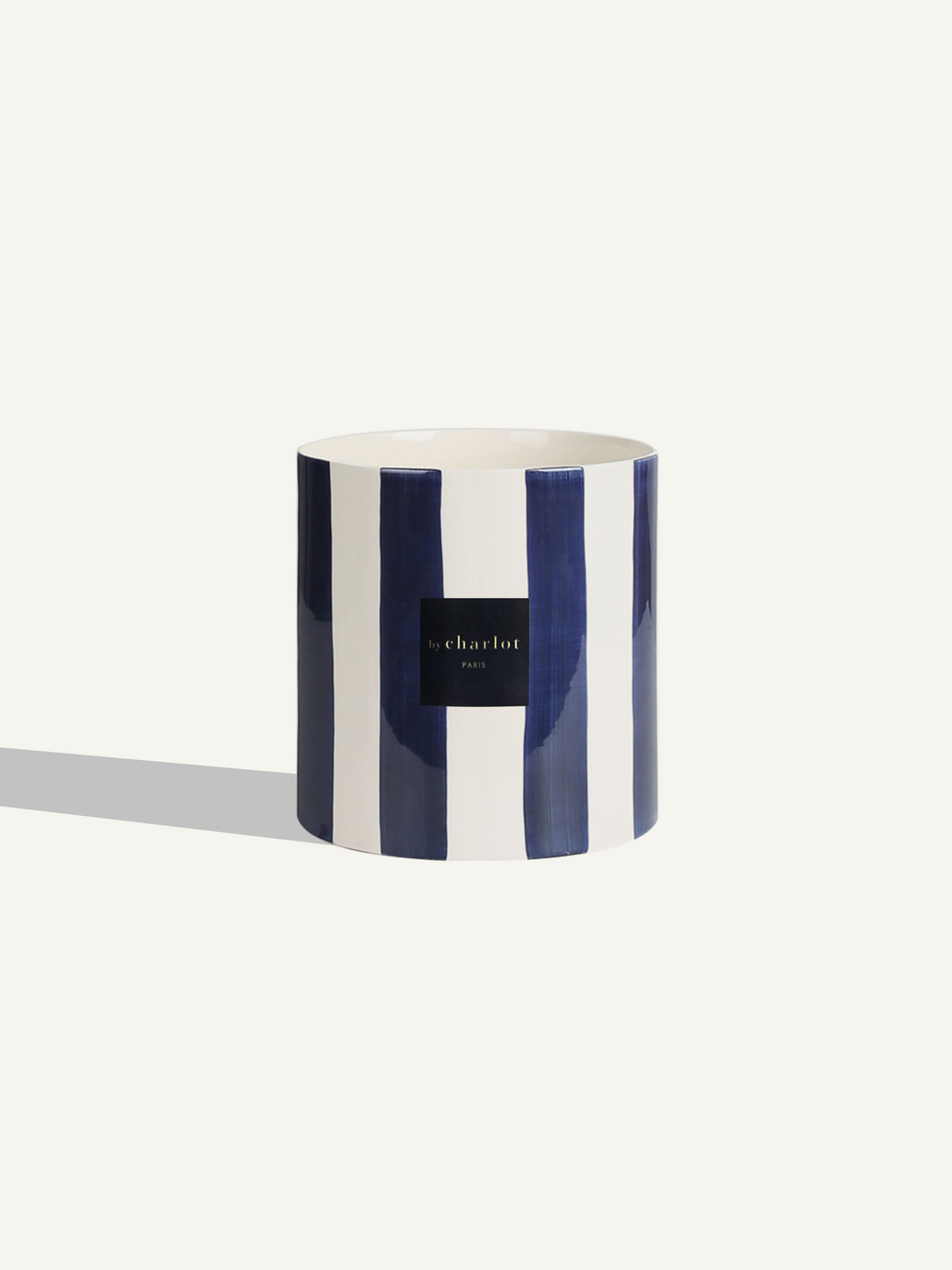 Striped ceramic - Navy blue