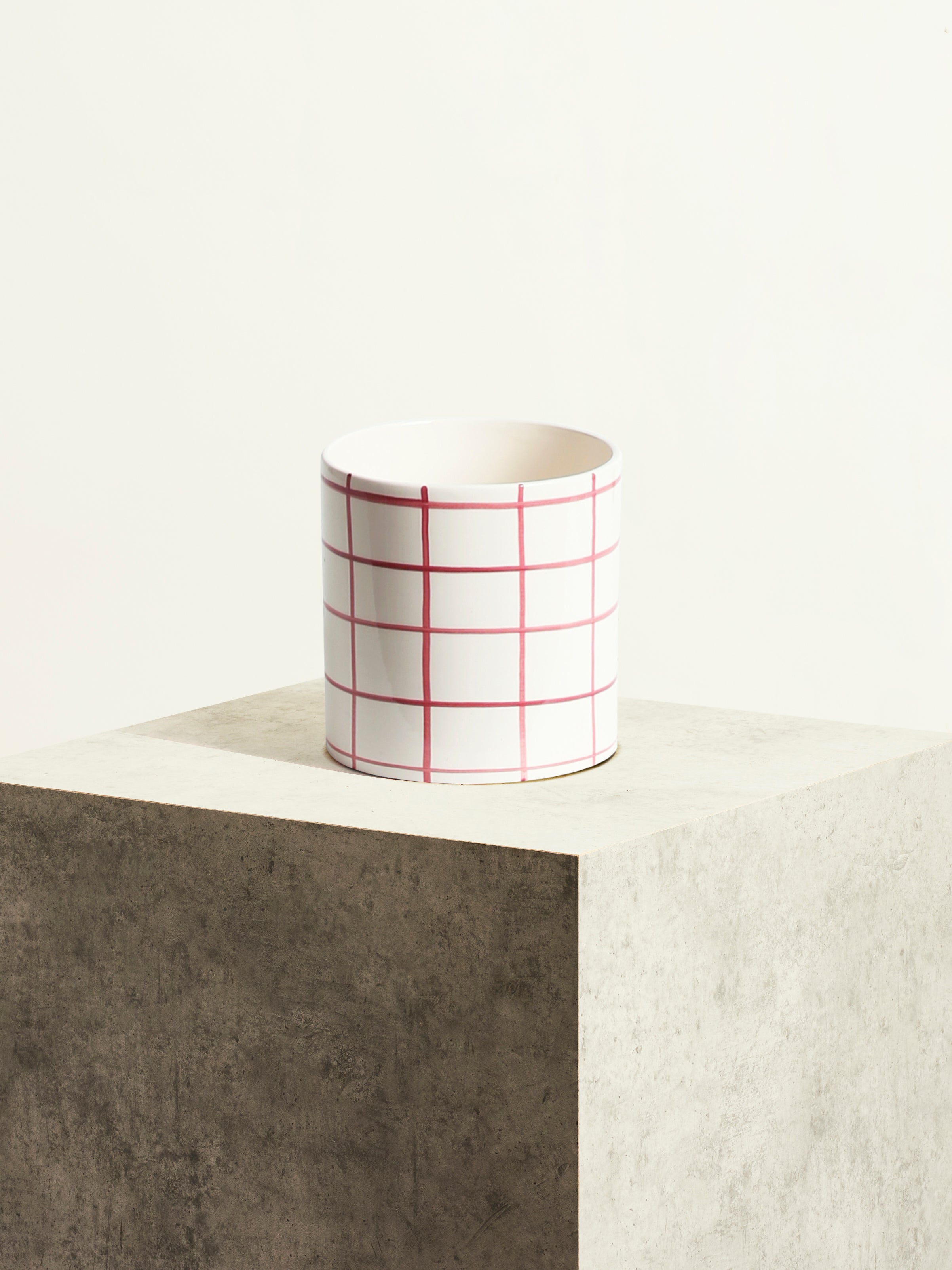 Gridded ceramic - Blackcurrant Sorbet