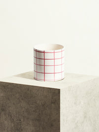 Céramique quadrillée - Sorbet Cassis