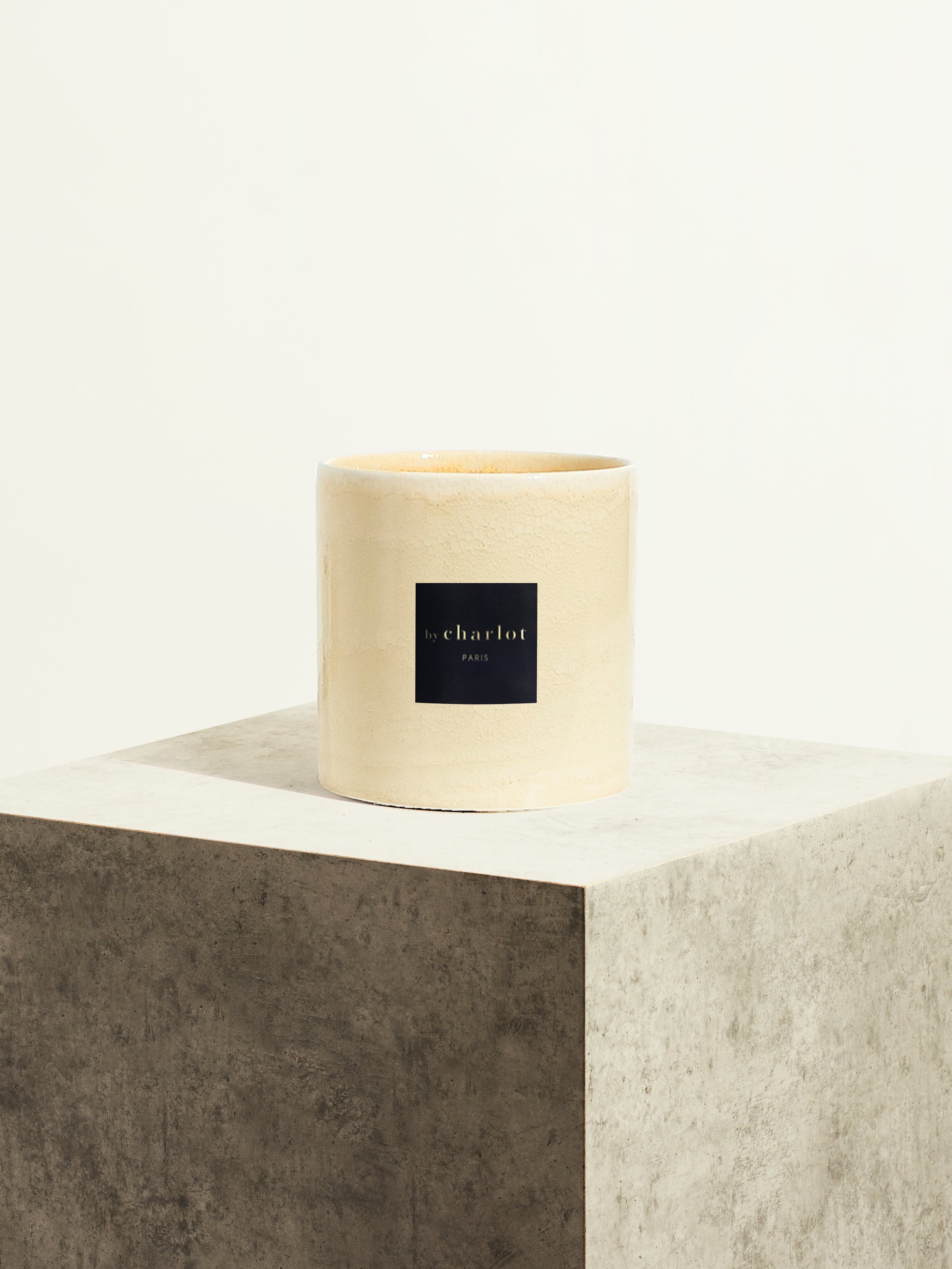 Pot en céramique - Blanc Ivoire