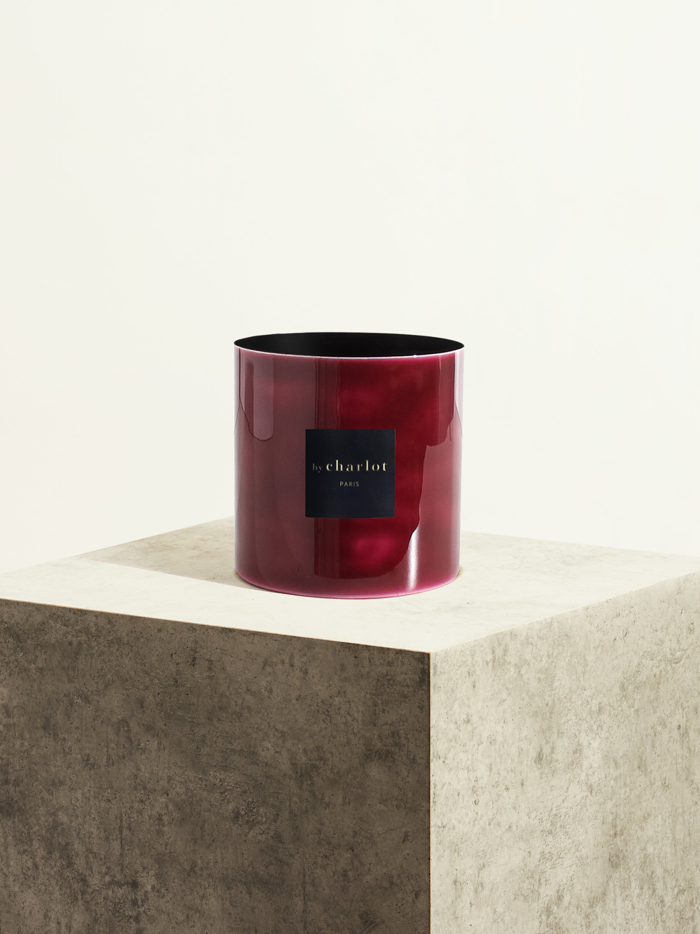 Pot en métal - Pourpre - 14 cm