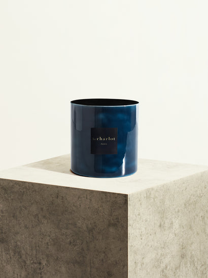 Pot en métal - Bleu de minuit - 14 cm