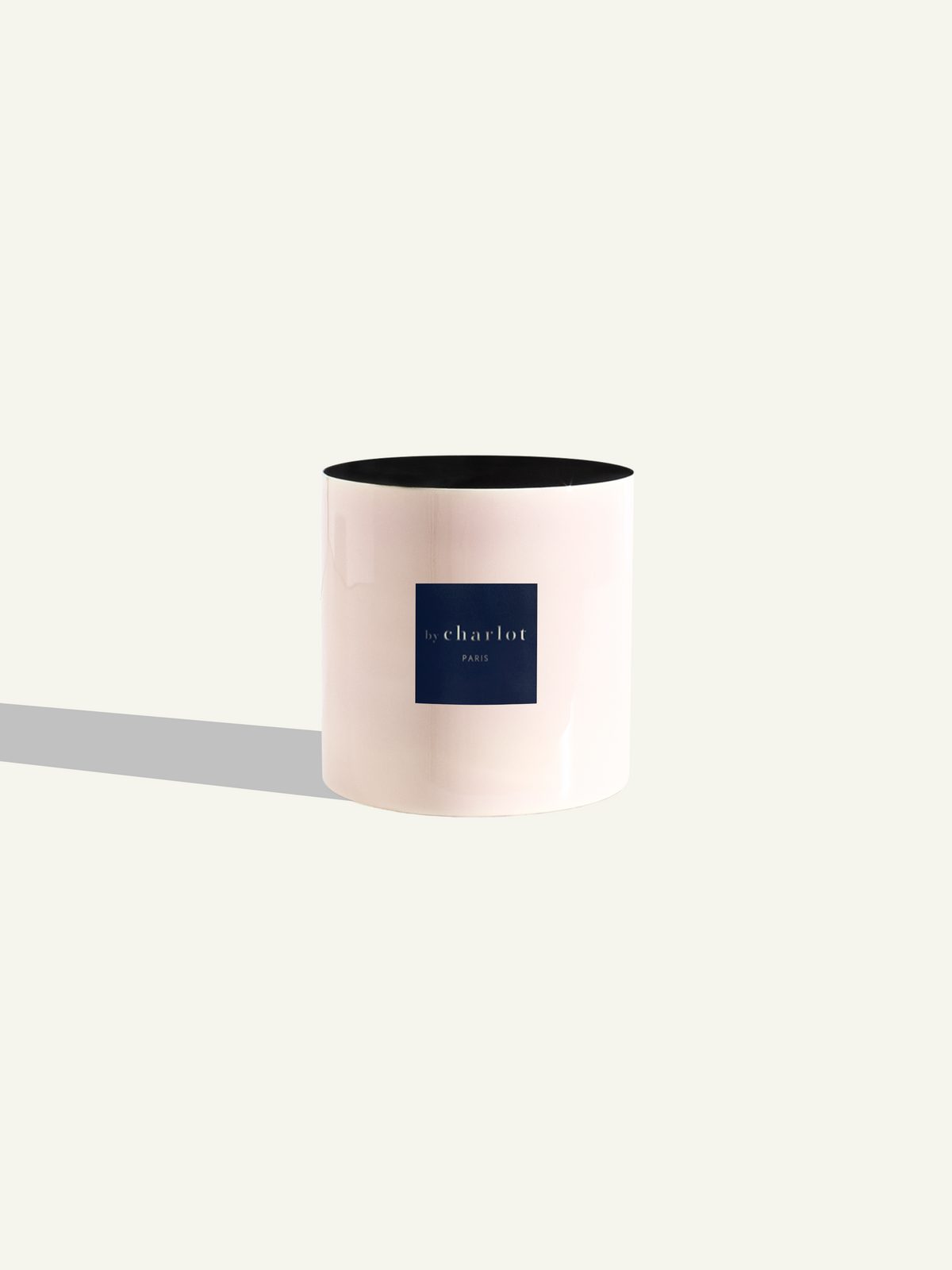 Pot en métal - Rose quartz - 14 cm
