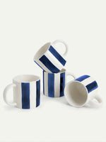 Mug - Bleu marine rayé
