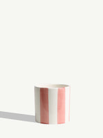 Striped ceramic - Sorbet pink
