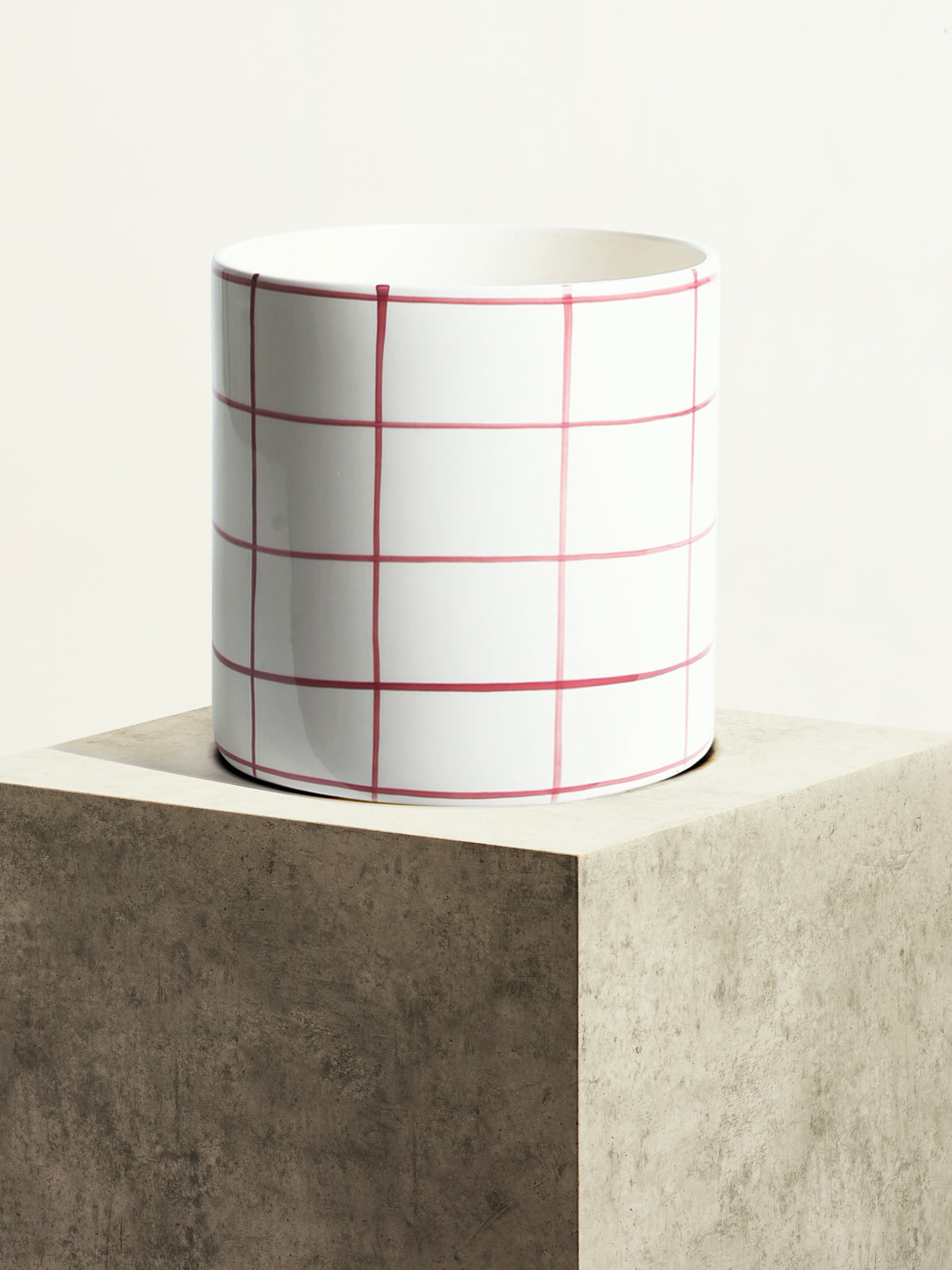 Gridded ceramic - Blackcurrant Sorbet