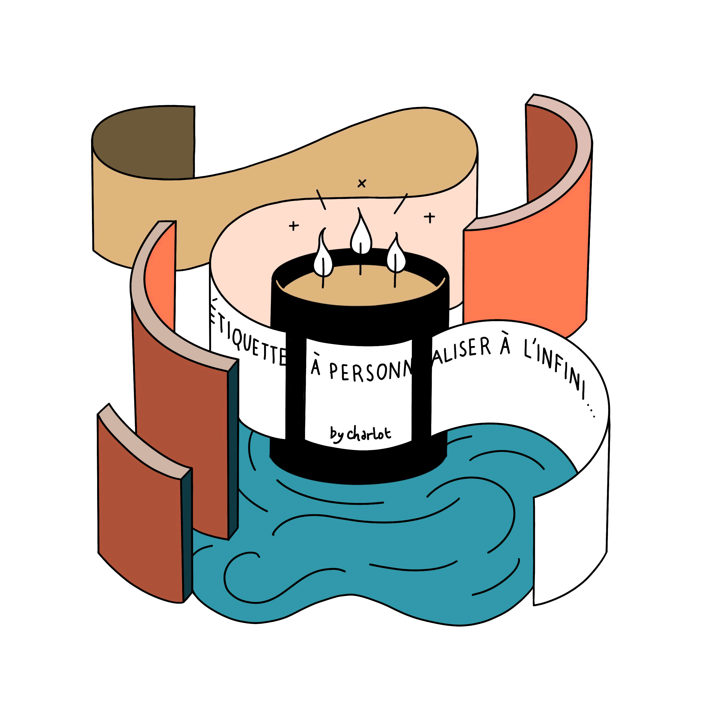 Personnalisation M cache-pot