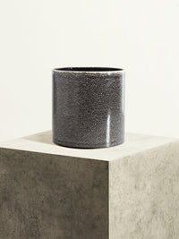 Ceramic pot - Basalt black