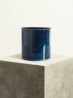 Pot en métal - Bleu navy